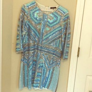 Parker NYC sequined dress
